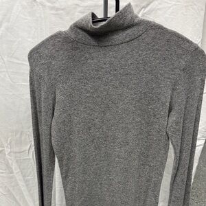 Brandy Melville Heather Gray Knit Top